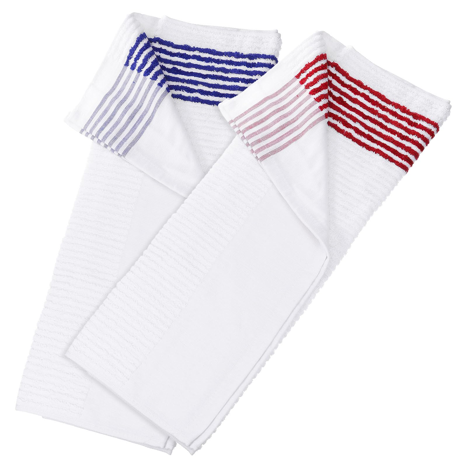 PATIKIL Large Caddy Towel 22" x 44", 1 Set Caddie Style Golf Towels Cotton Camping Towels for Golf Bags Golfers Tour Player Club, Multicolor