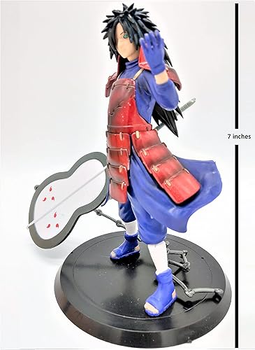Miniatura 3 de Figura de acción de Naruto Uchiha Madara (viene con pegamento adhesivo)