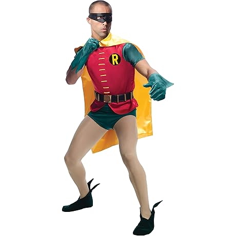 Rubie's Costume Grand Heritage TV Batman Robin Classic 1966 Costume