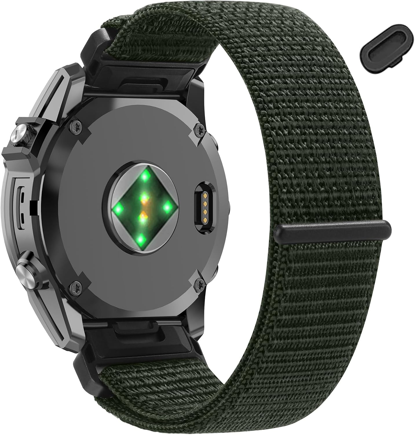 22mm Nylon Watch Bands for Garmin tactix 8/Fenix 8 pro 47mm/Fenix E/Fenix 7/Fenix7 Pro/Fenix 6 Pro/Fenix 6,QuickFit Sport Band for Fenix5/Fenix 5 Plus/Forerunner 970/965/945/Descent G2/G1 Solar