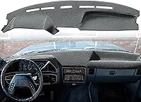 Vista 15 de Yiz Alfombrilla Protectora para Tablero Ajuste Personalizado para Ford F100 F150 F250 F350 Bronco 1980 1981 1982 1983 1984 1985 1986 Protector