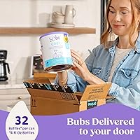 Vista 5 de Bubs Fórmula de leche entera de cabra con hierro, polvo a base de leche de cabra, para bebés de 0 a 12 meses, hecha con leche de cabra sin OMG, 20