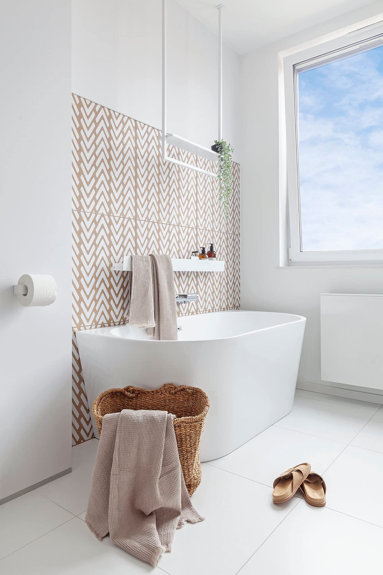 DABSTORY Porta asciugamani e mensola da bagno bianco porta asciugamani sinistra in acciaio inox Lavanda 60 cm