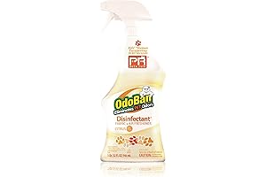 Pets Rule OdoBan Pet Odor Eliminator & Disinfectant Spray, Citrus Scent