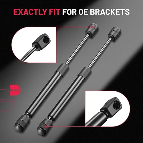 Miniatura 89 de BDFHYK C16-17796 20 inch 110Lbs/490N Gas Struts Shocks Lift Support for are Leer Camper Shell Topper Rear Window, Truck Bed Cover, Cabinet lid Door