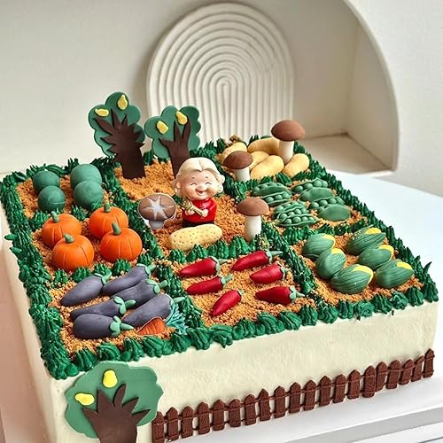 Miniatura 3 de Sijiangmold Moldes de silicona para fondant de silicona para verduras, frutas, chocolate, para decoración de pasteles, decoración de cupcakes, pasta