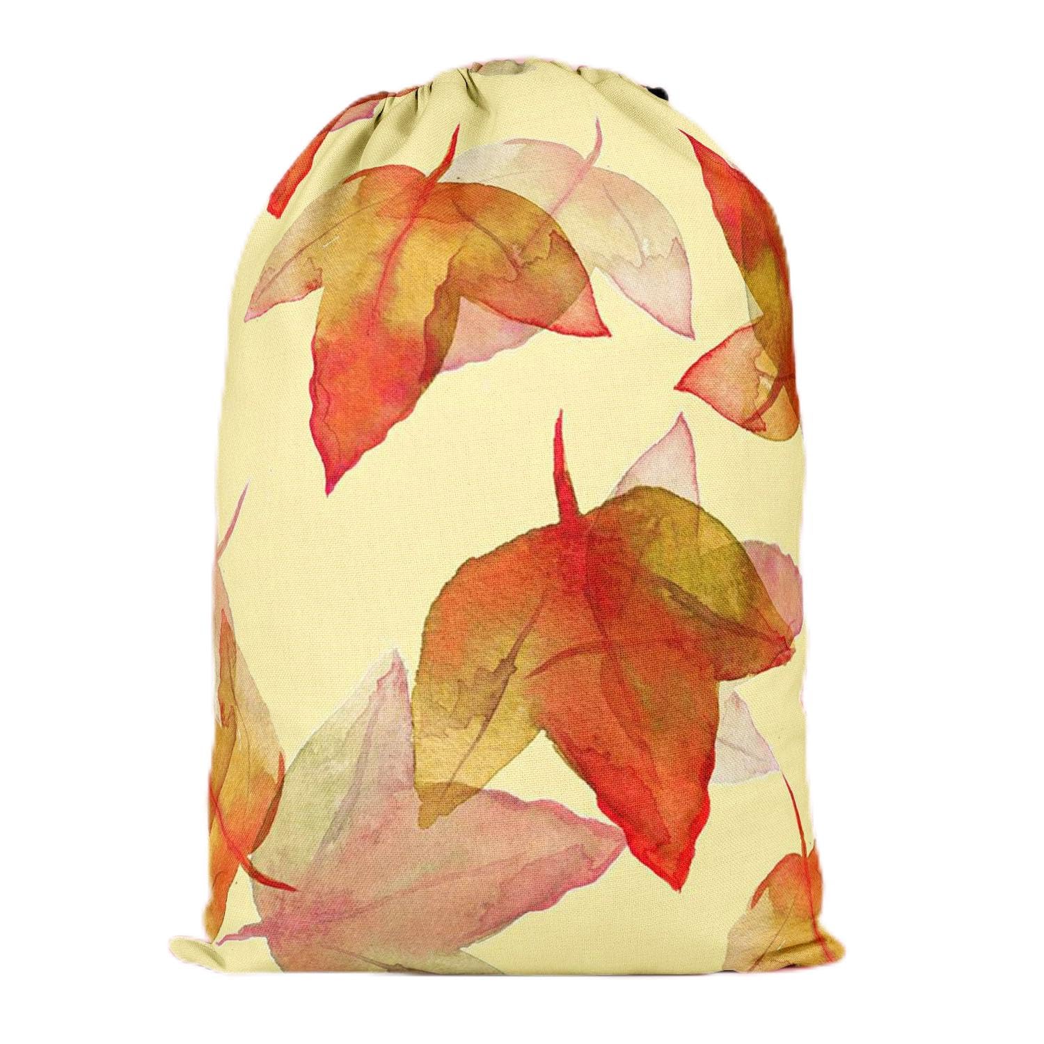 ArtzFolio Autumn Leaves D3 | Reusable Sack Bag | Bag for Gym, Storage, Vegetable & Travel-picture-24