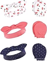 Vista 115 de Hudson Baby Conjunto de diadema de algodón y manoplas para rascar para bebé Unicornio