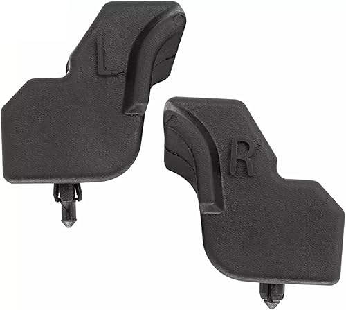 Parachoques de goma para puerta trasera izquierdo y derecho compatible con Ford F150 2015-2023 Reemplazar FL3Z-99439A00-A, FL3Z-99439A00-B