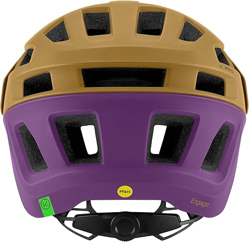 Vista 20 de Smith Engage MIPS - Casco de ciclismo para adultos, casco de bicicleta de montaña + Koroyd, protección ligera para hombres y mujeres Merlot/Aloe Mate