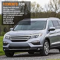 Vista 9 de Nilight Conjunto de luces antiniebla Compatible con 2013 2014 2015 2016 2017 2018 2019 2020 Honda City CRV CRZ Civic Crosstour Ram Promaster Jeep