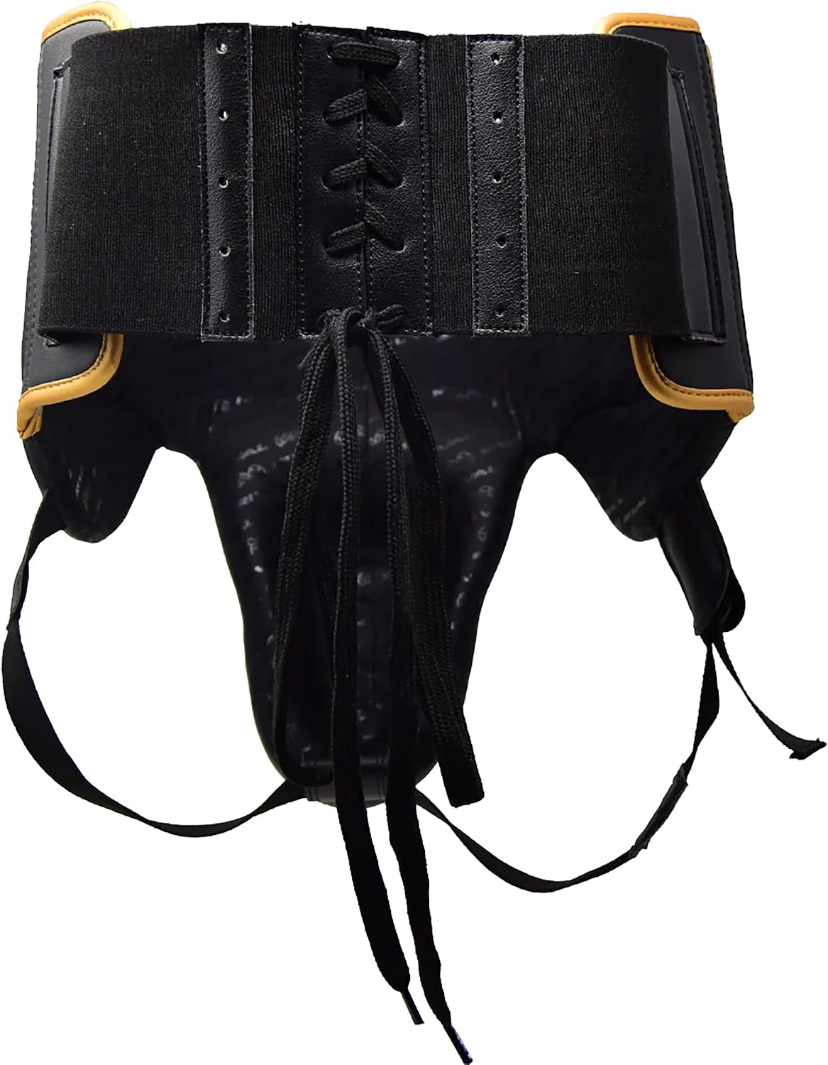 RIVAL Boxing RNFL100 Professional No-Foul Groin Protector with Laces, Dual Waist Straps, Ultra-Lightweight Construction, and Super-Rich Microfibre PU