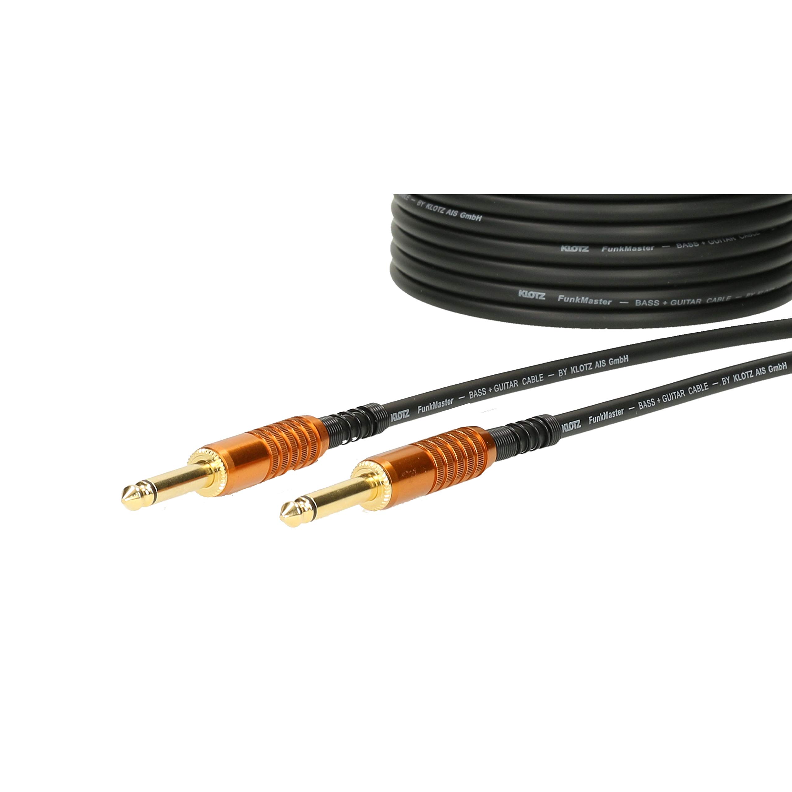 Klotz TM-0600 - Cable de instrumento, 6 m de largo