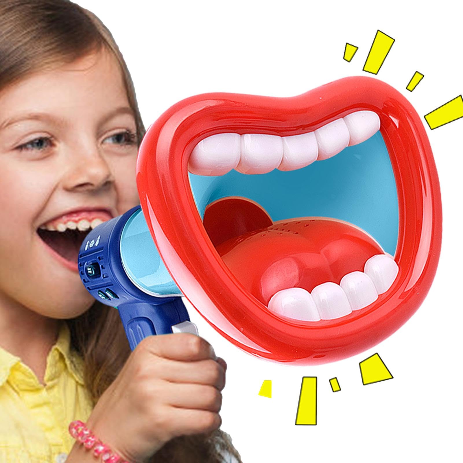 Horn Loud Speaker Voice Changing Speaker Kids Funny Toys Small Megaphone Record Play Portable Handheld Mic