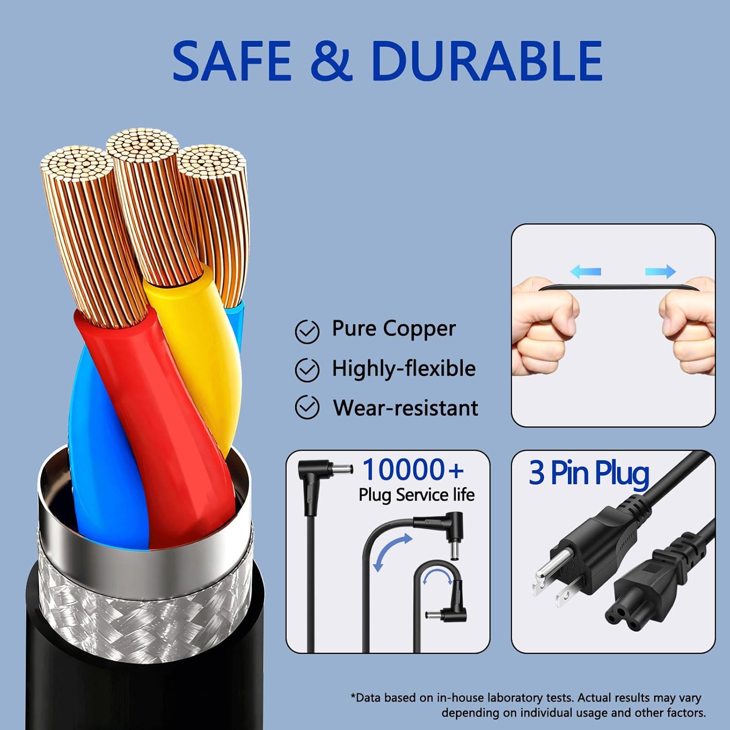 6.0x3.7MM 200W for Asus Laptop Charger 20V 10A, Compatible with Asus Rog Zephyrus G15 GA503, for Asus TUF Gaming A15 FA506IH FA5061U A14 FA401UV FA401WV Power Adapter Supply