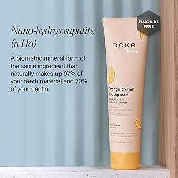 Boka Fluoride Free Toothpaste, Nano Hydroxyapatite Toothpaste, Appropriate For Sensitive Teeth - For Adult, Kids Oral Care - Ela Mint Flavor, 4 Fl Oz 1Pk US Manufactured - Sabor A. Ela Mint - View #11