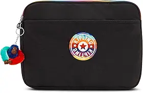 Kipling Capa para laptop de 13 polegadas verdadeiramente preta arco-íris