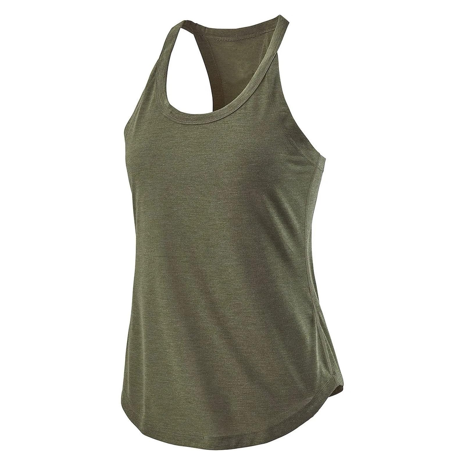 Canotte da Allenamento da Donna Maglietta Sportiva da Donna for Yoga Canotta da Yoga Maglietta Ampia da Donna Maglietta da Allenamento for Donna(E,XXL)