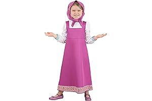 Masha Costume for Girls: Perfect Dress-Up Fun for Little Adventurers!