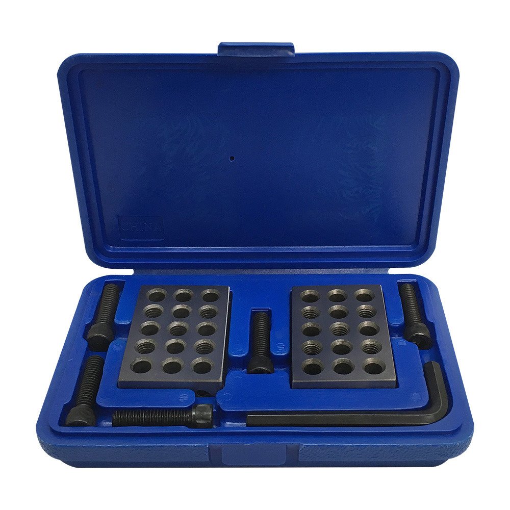 DBM IMPORTS Pair of Ultra Precision 123 1 2 3 Block 23 Holes Drilling Milling Tool