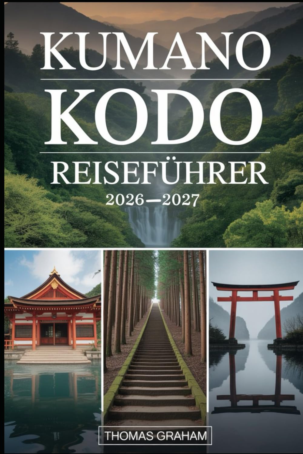 KUMANO KODO REISEFÜHRER 2026-2027: Entdecken Sie Japans heilige Wallfahrtswege, darunter die Nakahechi-Route, Kumano Hongu Taisha, Nachi Taisha und ... Seiganto-ji Tempel, Oyunohara-Schreintor...