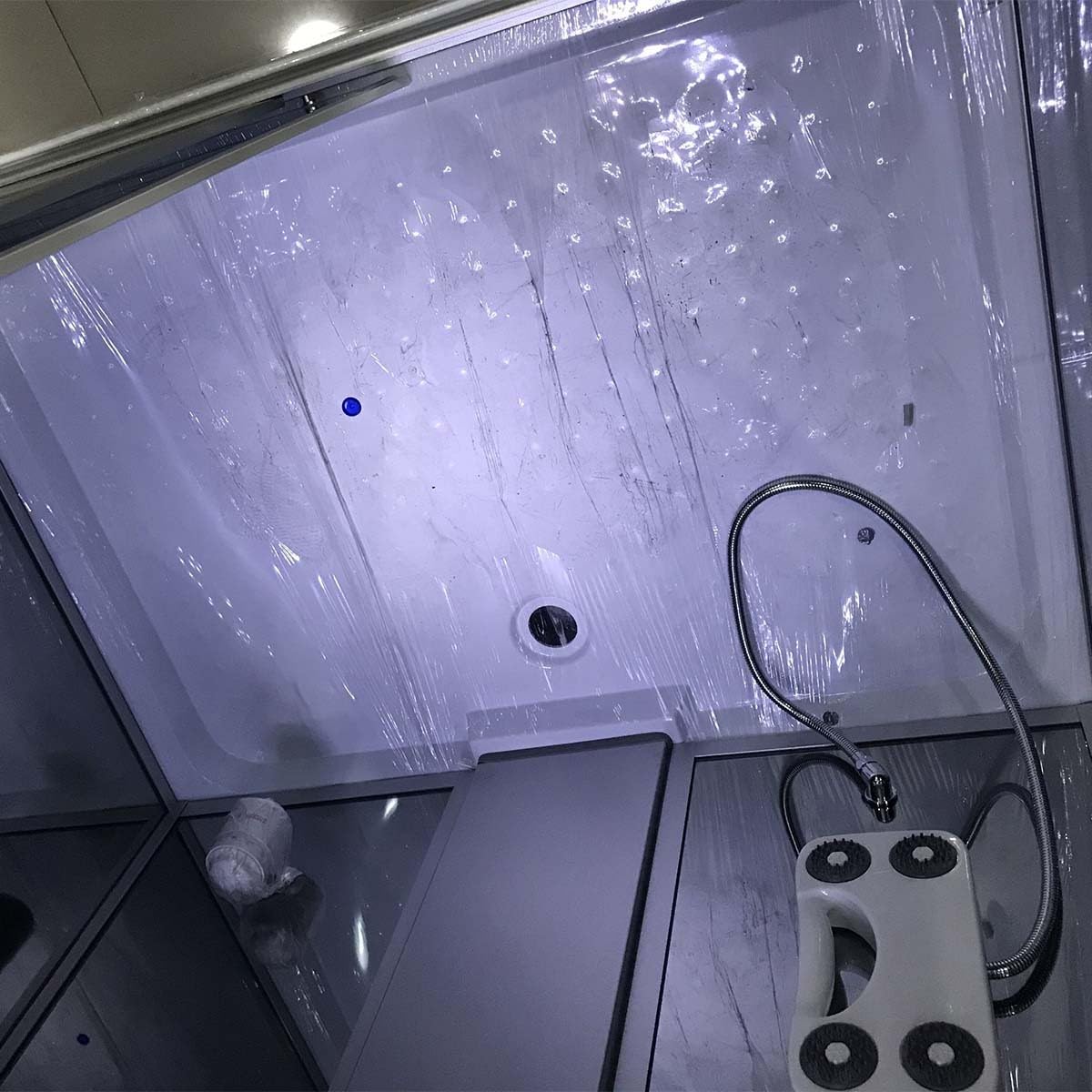 Kabina prysznicowa wanna hammam 120 x 90 pełne opcje