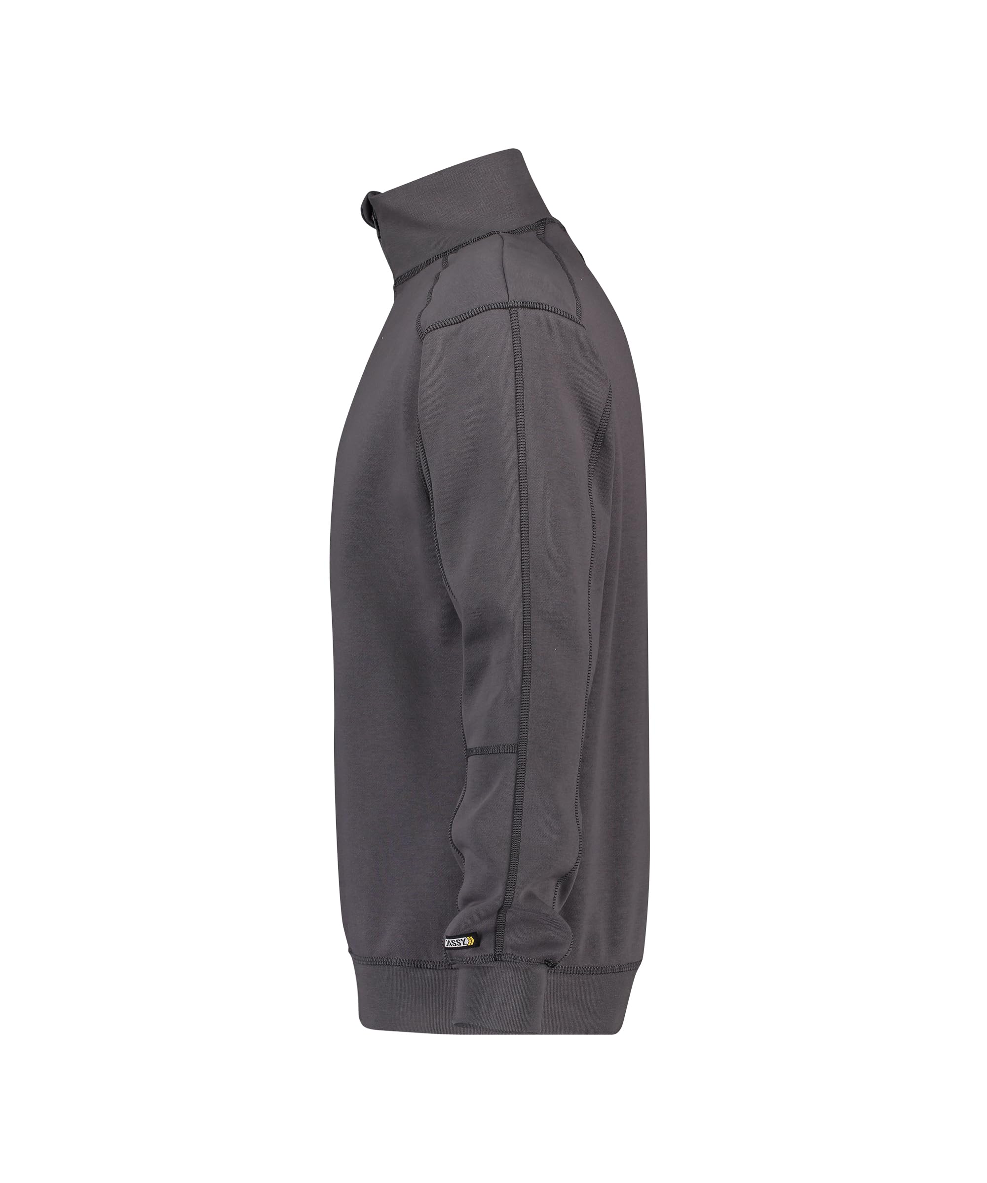 DASSY® Felix Sweatshirt - size 2XL - CEMENT GREY, XXL - Image 2