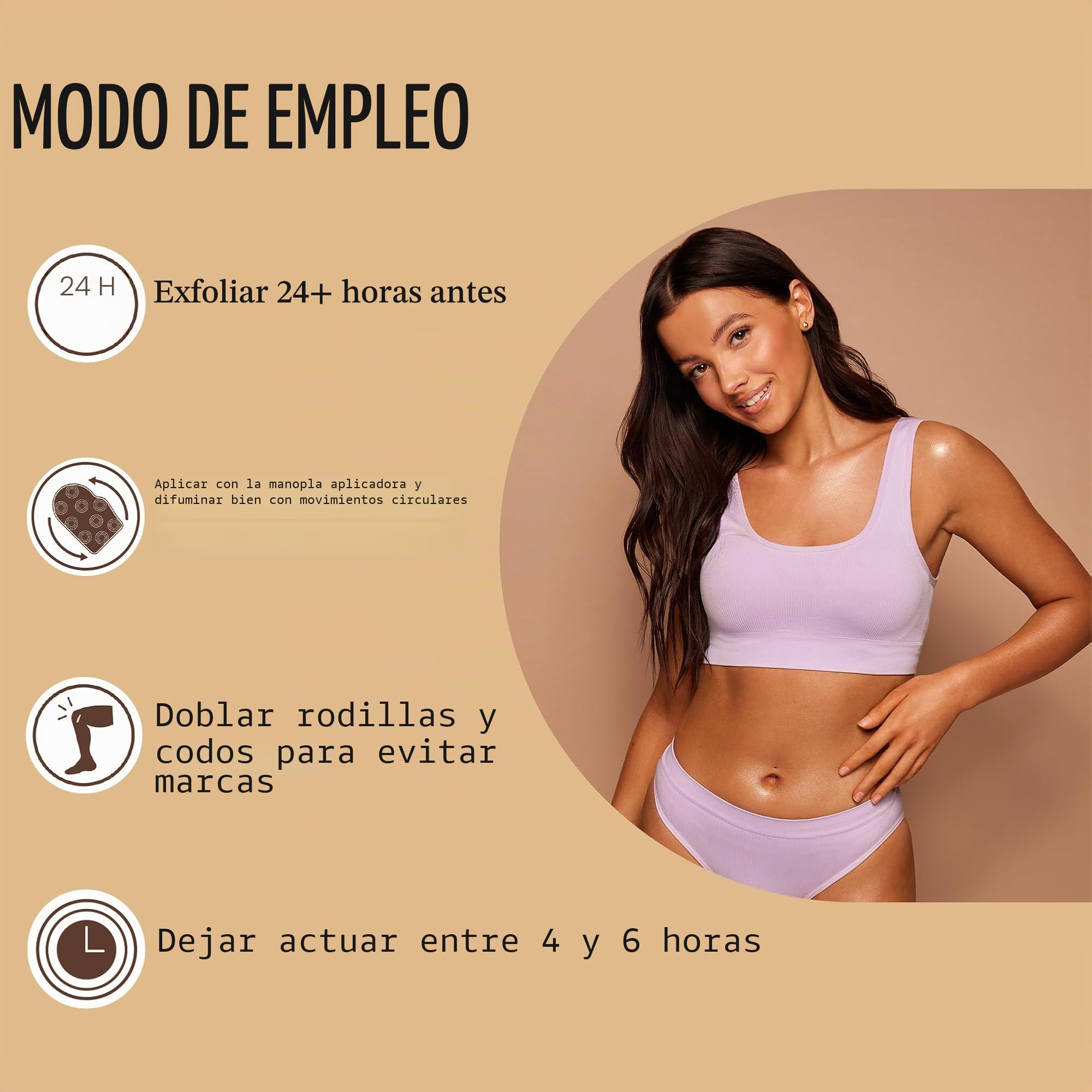 St Moriz Mousse Autobronceadora 5 en 1 Dark - Advanced Pro, 21 g, Blanco/ Marrón