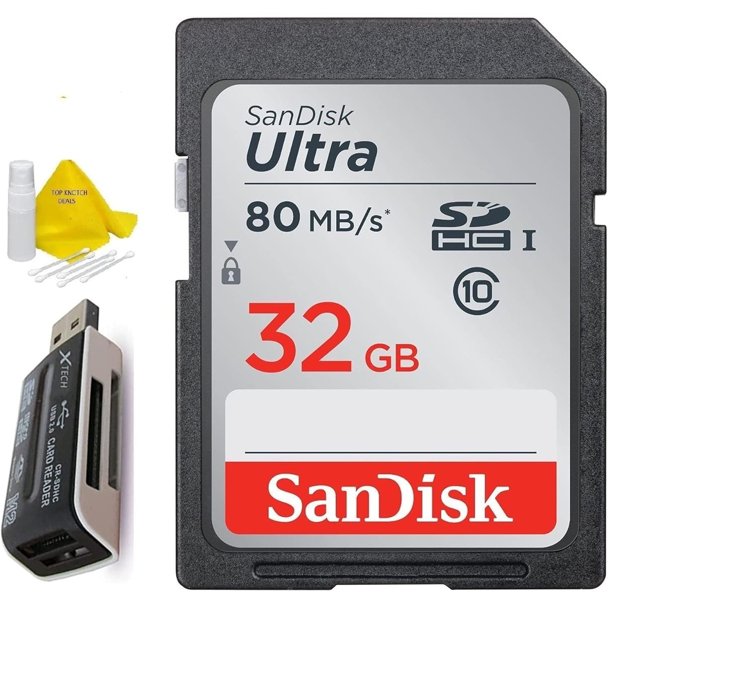 32GB Ultra Class 10 SDXC UHS-I SD Memory Card for Canon EOS Rebel T8i T7i T7 T6i T6S T6 T5i T5 T3i SL2 SL1 EOS 90D 80D 77D 70D 9000D 800D 760D 750D DSLR Cameras