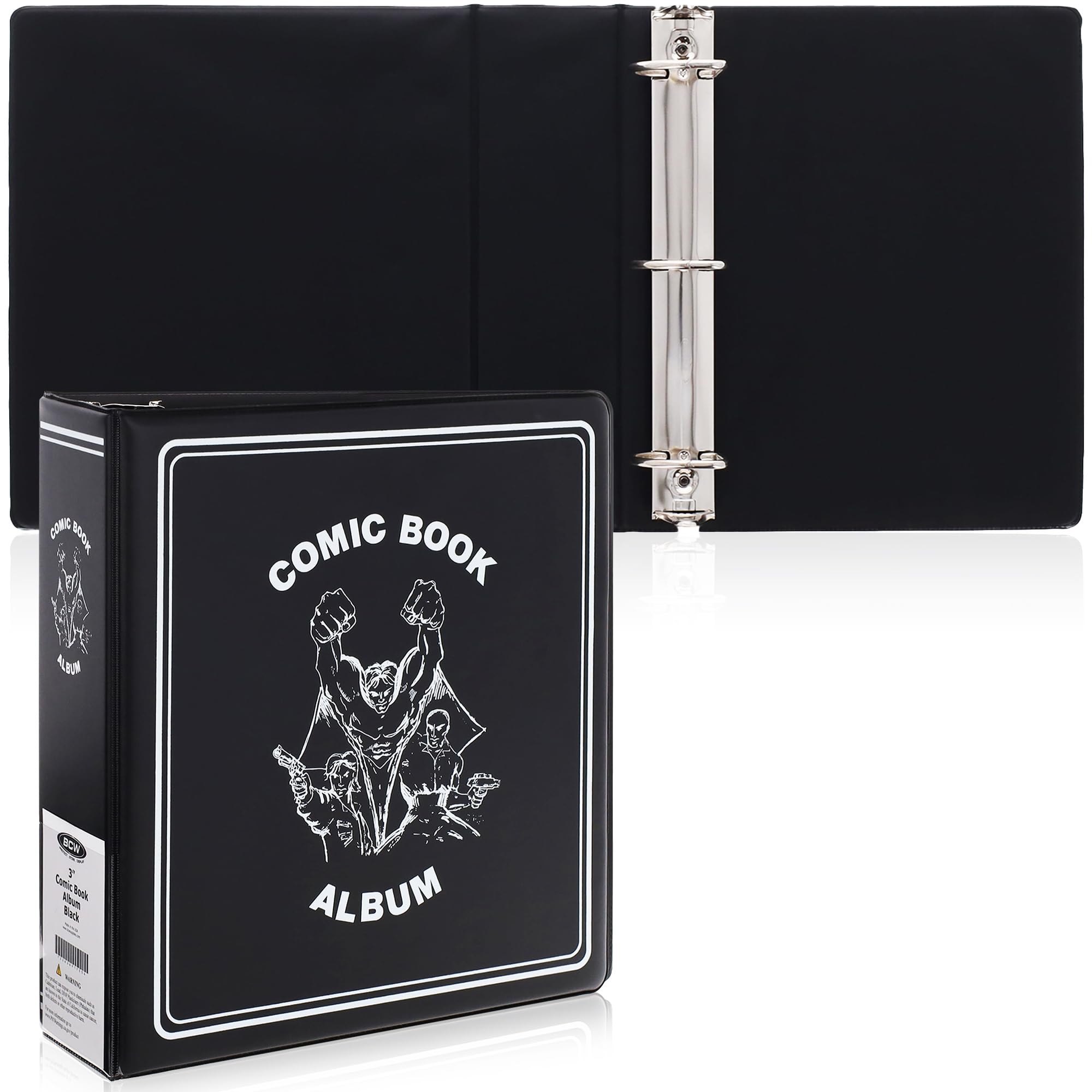 Amazon.com: BCW 3in Comic Book Binder | Fits Current & Silver Age