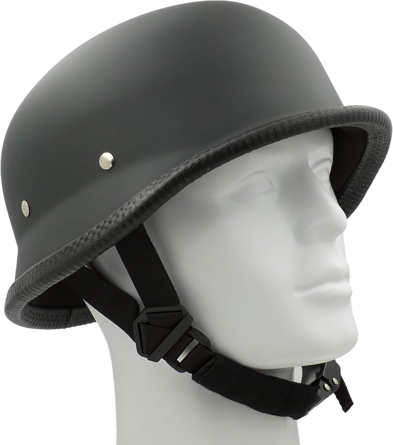 Classic Costume Carnival Skate Scooter Skull Cap Novelty German OSFM Flat Black