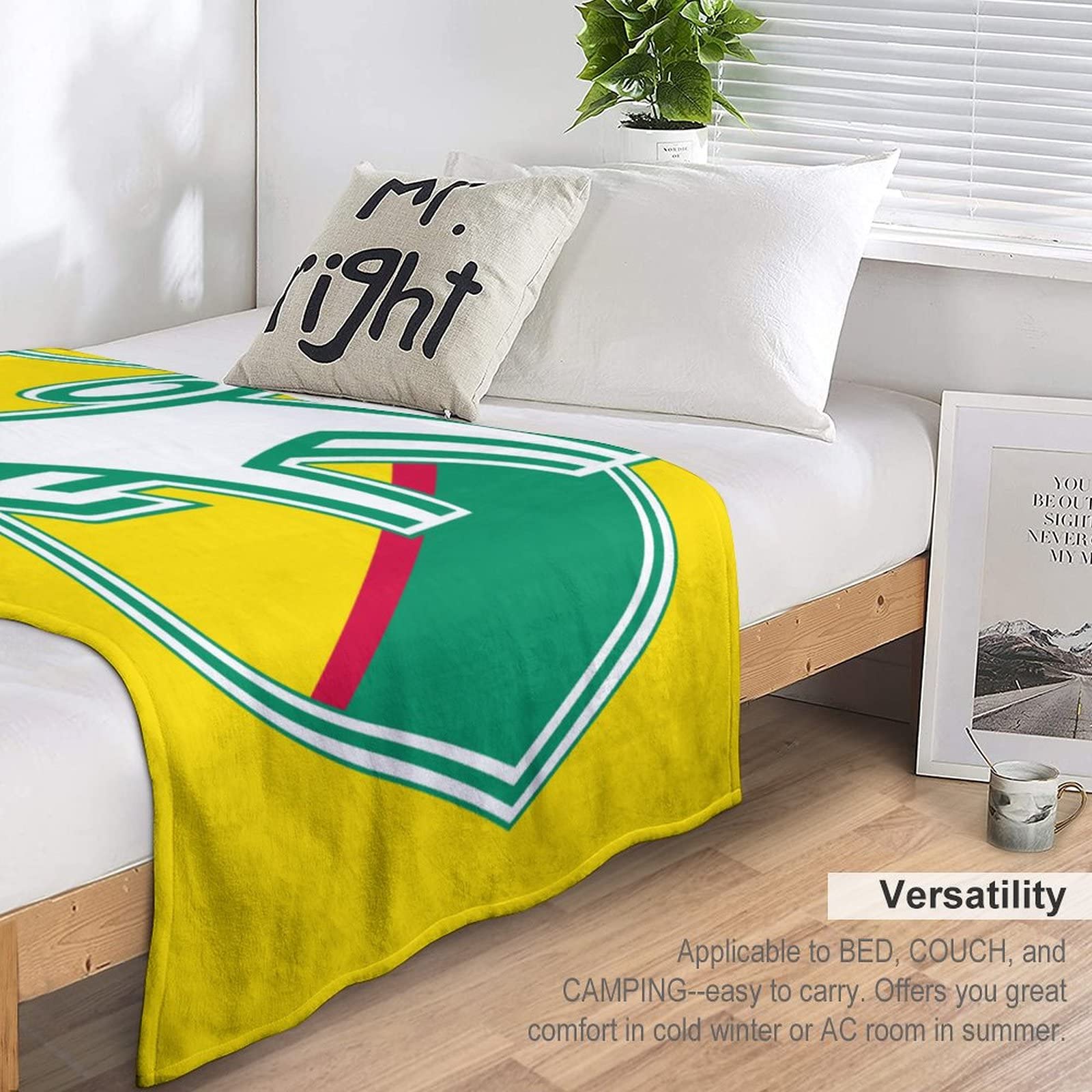 Amazon｜ジェフユナイテッド市原・千葉 毛布 シングル ブランケット