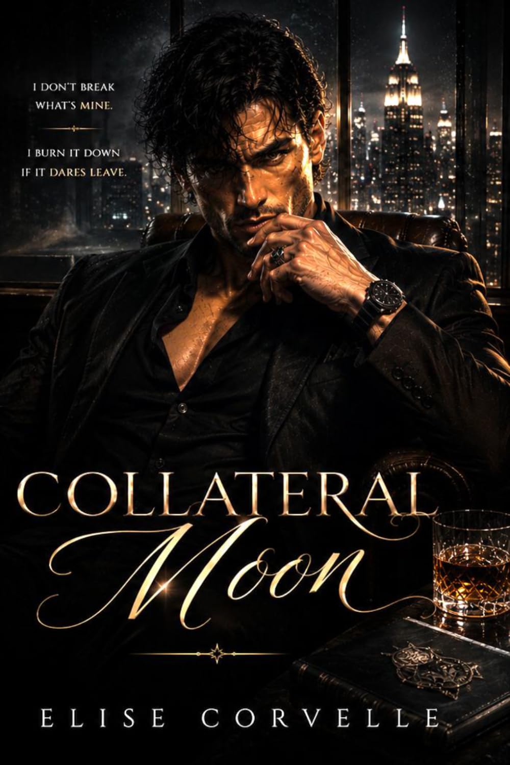 Collateral Moon: A Dark Paranormal Werewolf Romance (The Obsidian Moon Series)