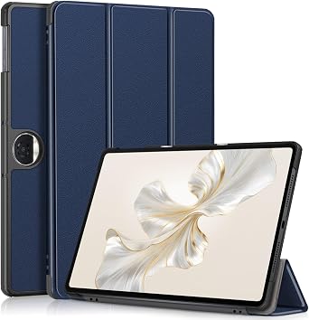 Kepuch Custer Case for Honor Pad 9 12.1",Ultra-Thin PU-Leather Hard Shell Cover - Blue