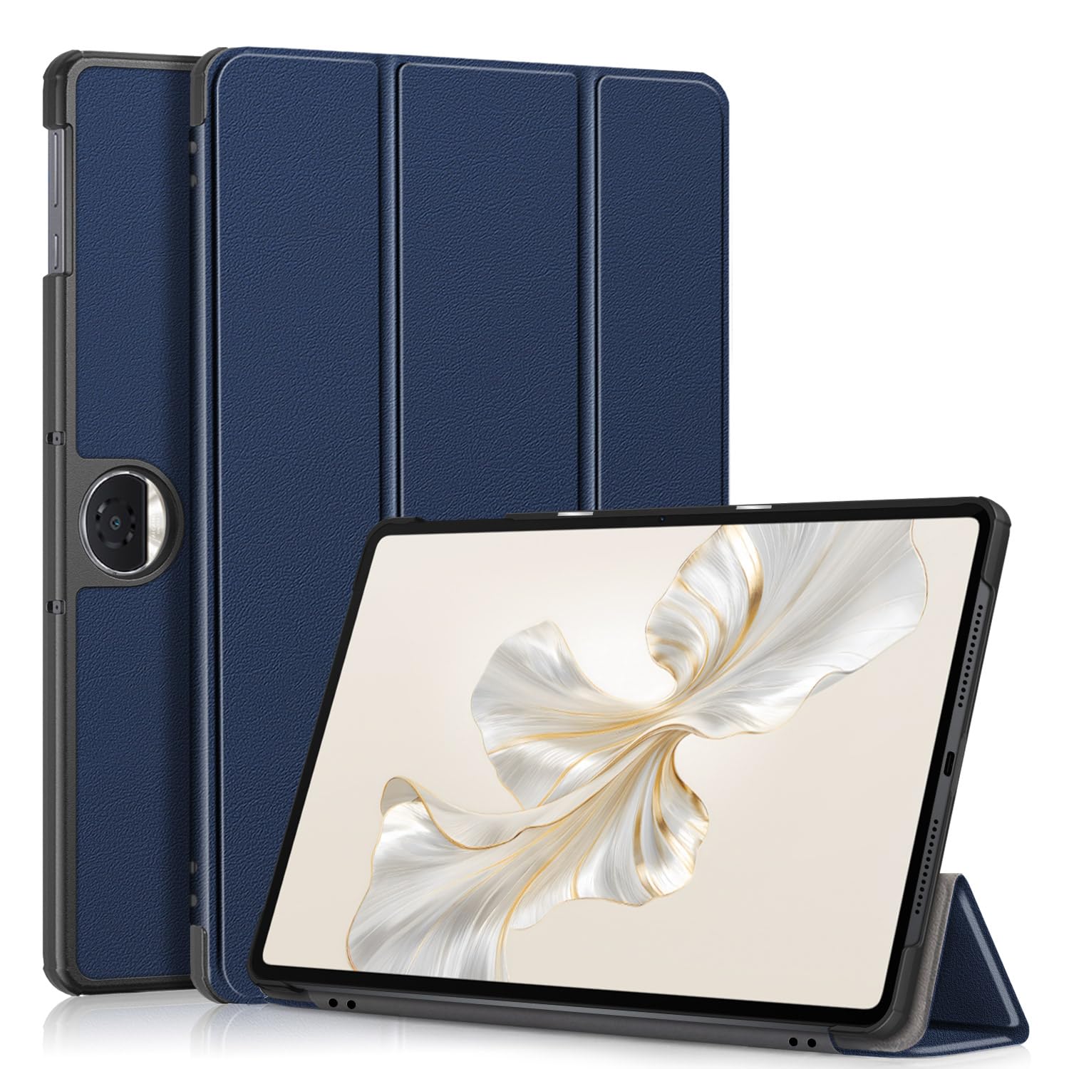 Custer Case for Honor Pad 9 12.1",Ultra-Thin PU-Leather Hard Shell Cover - Blue