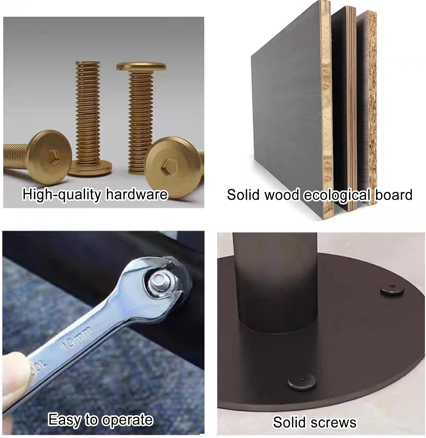 Stylish Small Round Wall-Mounted Table - Solid Wood Floating Desk for Milk Tea & Cake Shops - Space-Saving Solution in White & Natural Finish - Perfect for Booths & Cafés