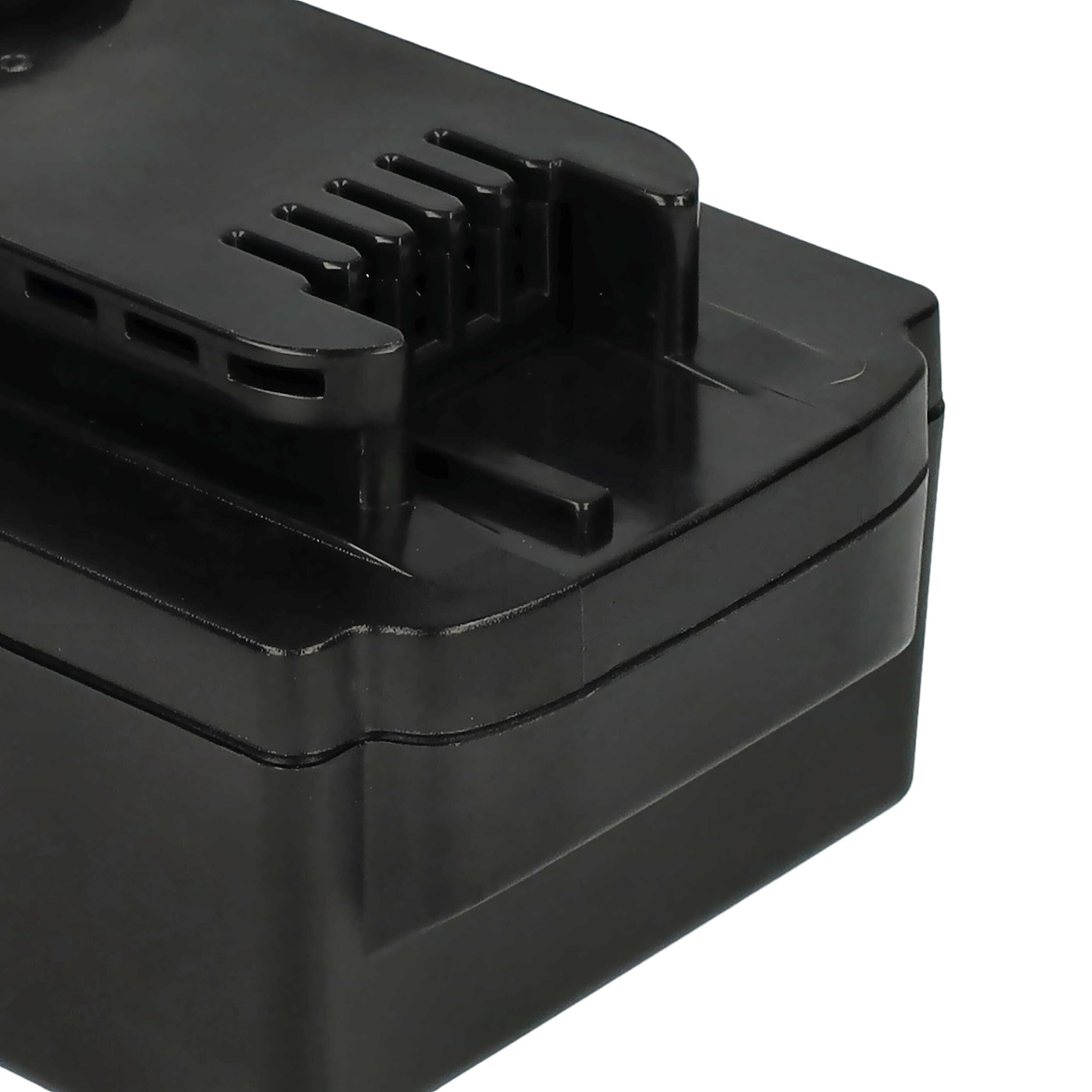 batteria compatibile con Berner BACWDVC utensile elettrico (5000 mAh, Li-Ion, 18 V)