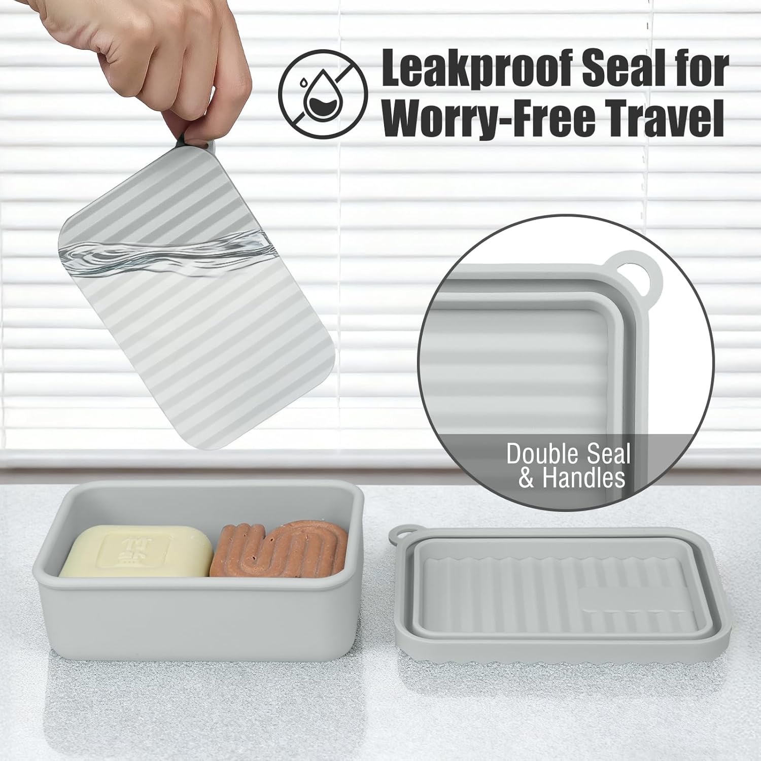 Extra Lar Leak Proof Travel Soap Dish – Lar acity,