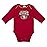 NFL San Francisco 49Ers 2 Pack Long Sleeve Bodysuit, red San Francisco 49Ers New, 3-6 Months