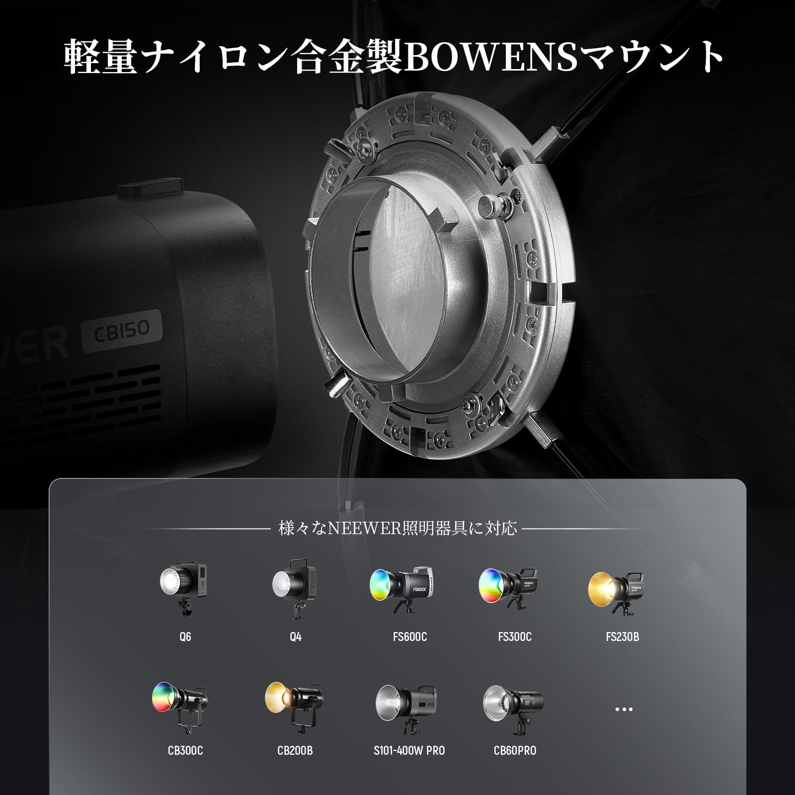 Amazon | NEEWER BASICS 長方形ソフトボックス 30x120cm クイック