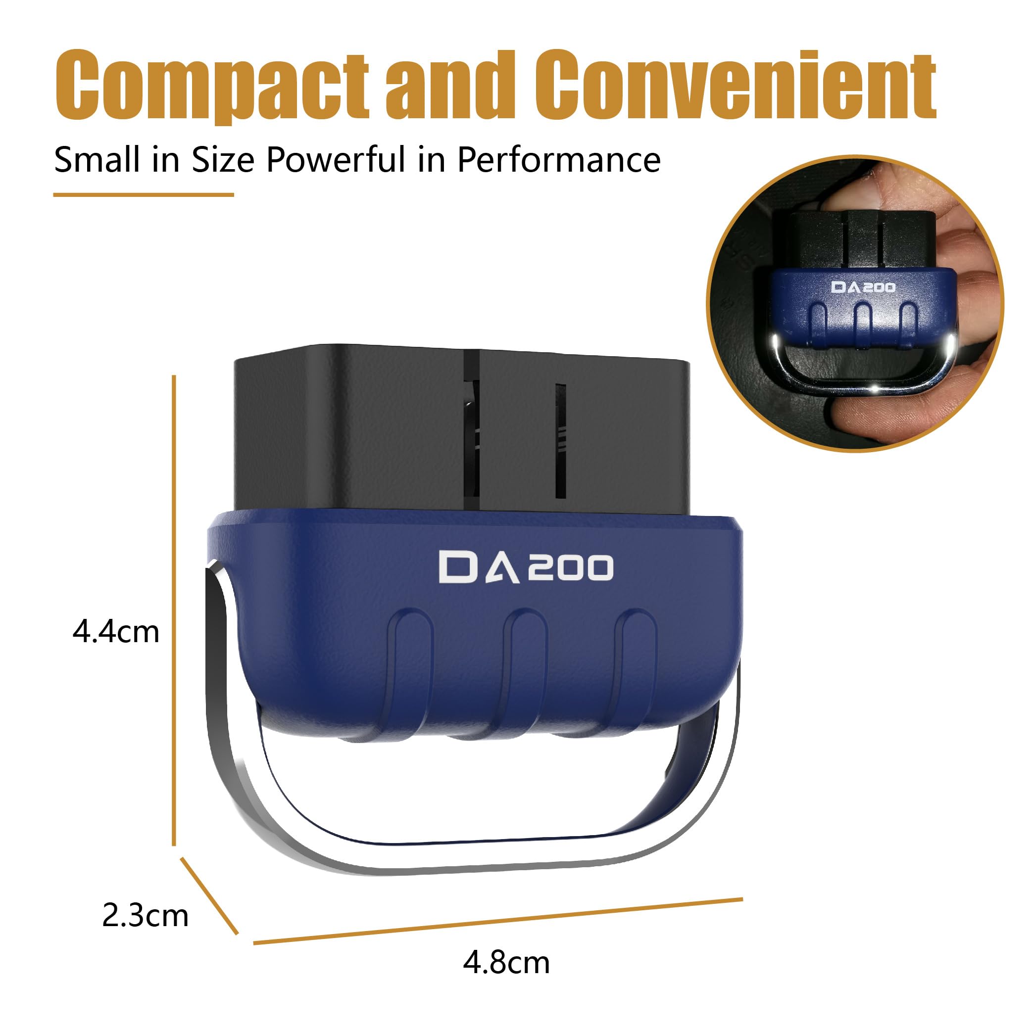JUZELY OBD2 Auto Diagnostica per Citroen AMI 2020-2023, Solo Diagnosi e Cancellazione Codici, No Reset o Programmazione