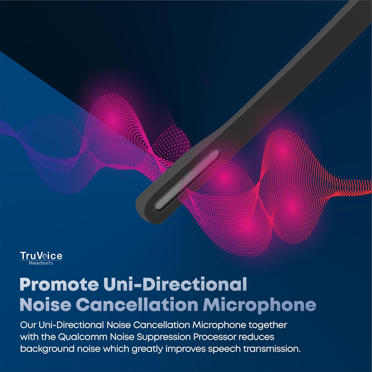 TruVoice BT75 Uni-Directional Noise Cancellation Microphone