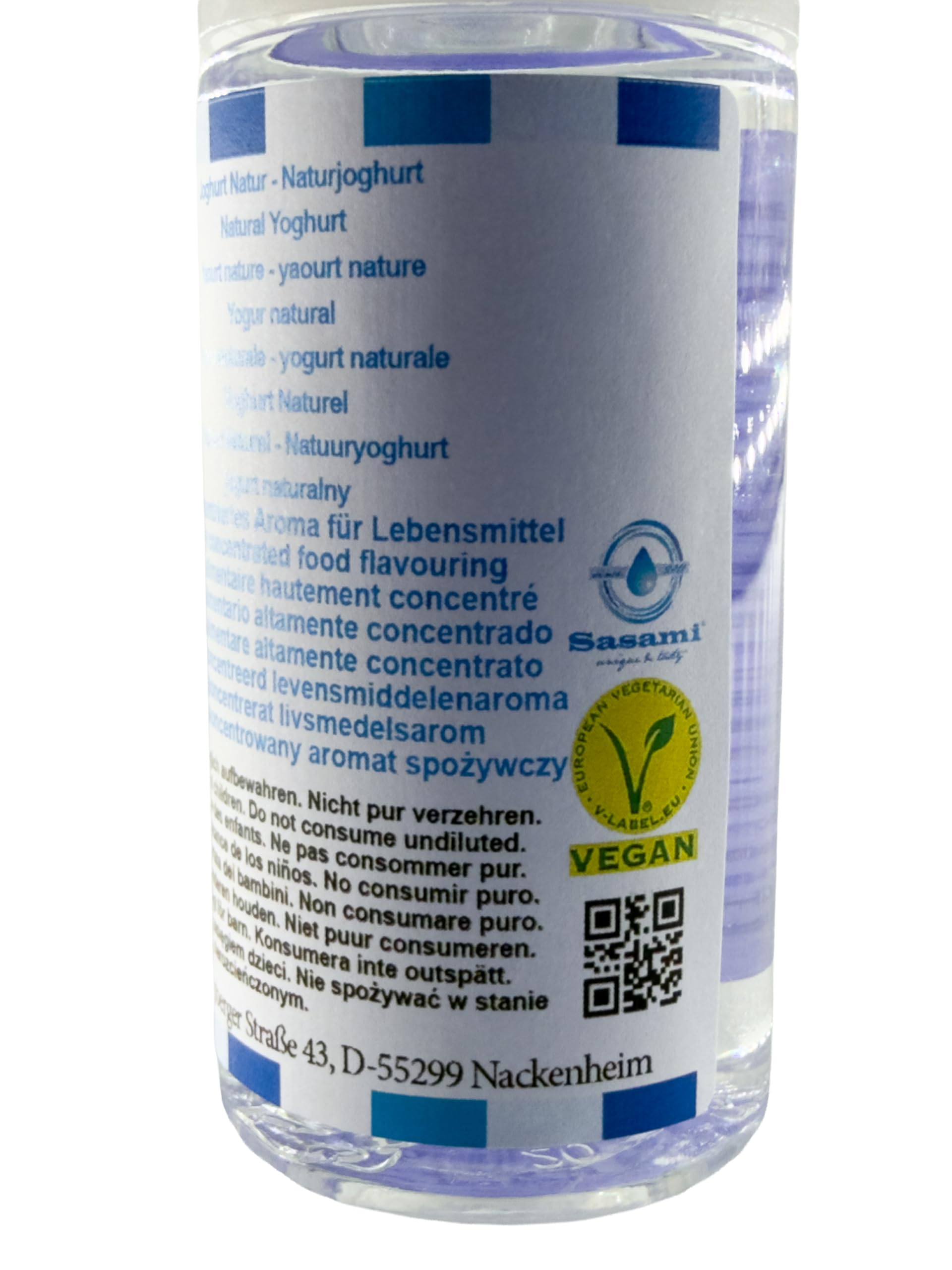 jogurt naturalny Aromat Koncentrat - wegański - Sasami - 100ml