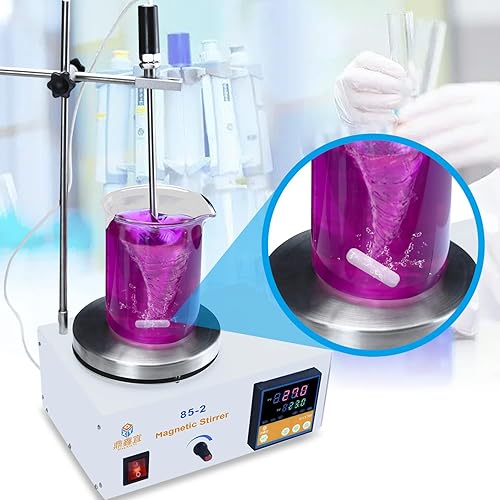 Miniatura 3 de Barras de agitación magnéticas, 12 barras mezcladoras magnéticas PFTE en diferentes tamaños, agitador magnético, barra de laboratorio para la