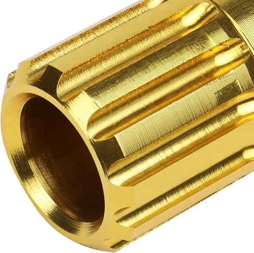 Miniatura 10 de J2 Engineering 7075 Aluminio azul M12 x 1.5, 16 piezas L 2.362in tuerca de extremo abierto con 4 piezas de bloqueo + llave