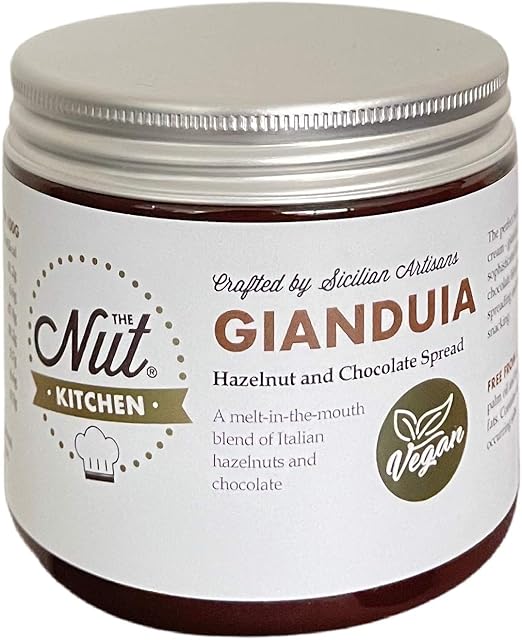 The Nut Kitchen Gianduia - Luxury Hazelnut and Chocolate Spread 200g