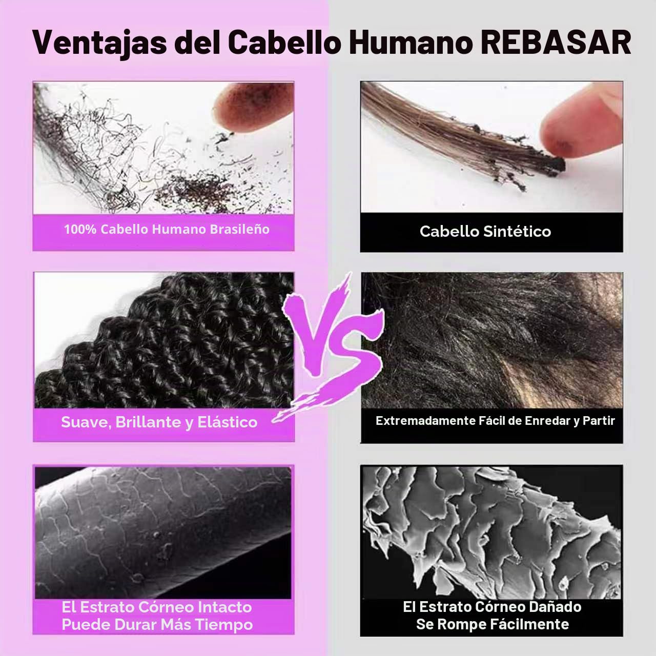 Kinky Curly Bundles Human Hair Pelo Rizado Para Extensiones Mechones Trenzas Natural Cabello Humano Extensión de Cabello Humano Negro Natural 141618 Pulgadas 3 Bundles 210g