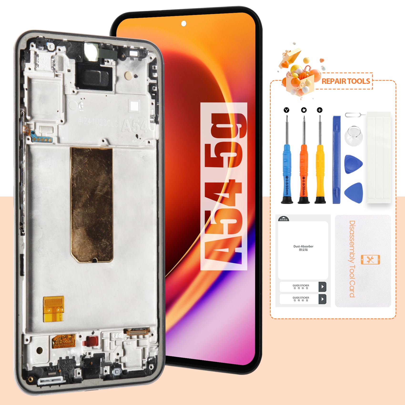 Amazon.com: AMOLED LCD for Samsung Galaxy A54 5G Screen