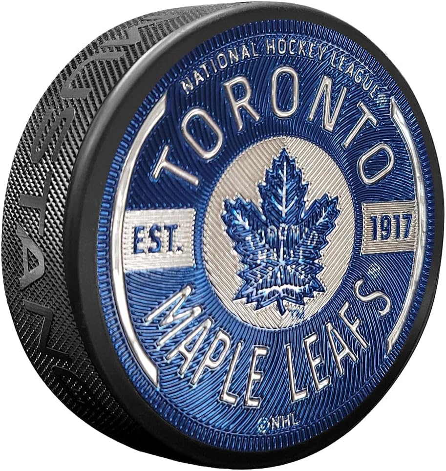 Sports Decor Toronto Maple Leafs Puck - Gear Trimflexx