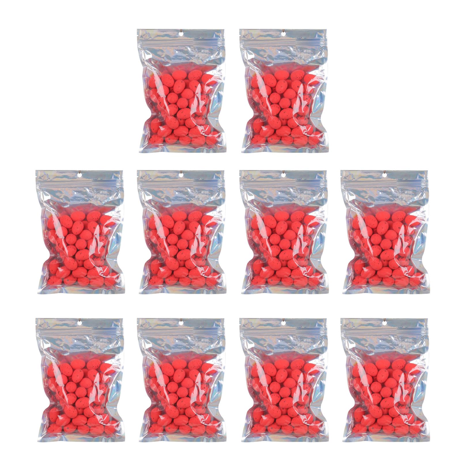Tsophreniq 100 / 500PCS Easter Decorations Eggs Colorful Eggs Basket Stuffers Colorful Easter Decorations